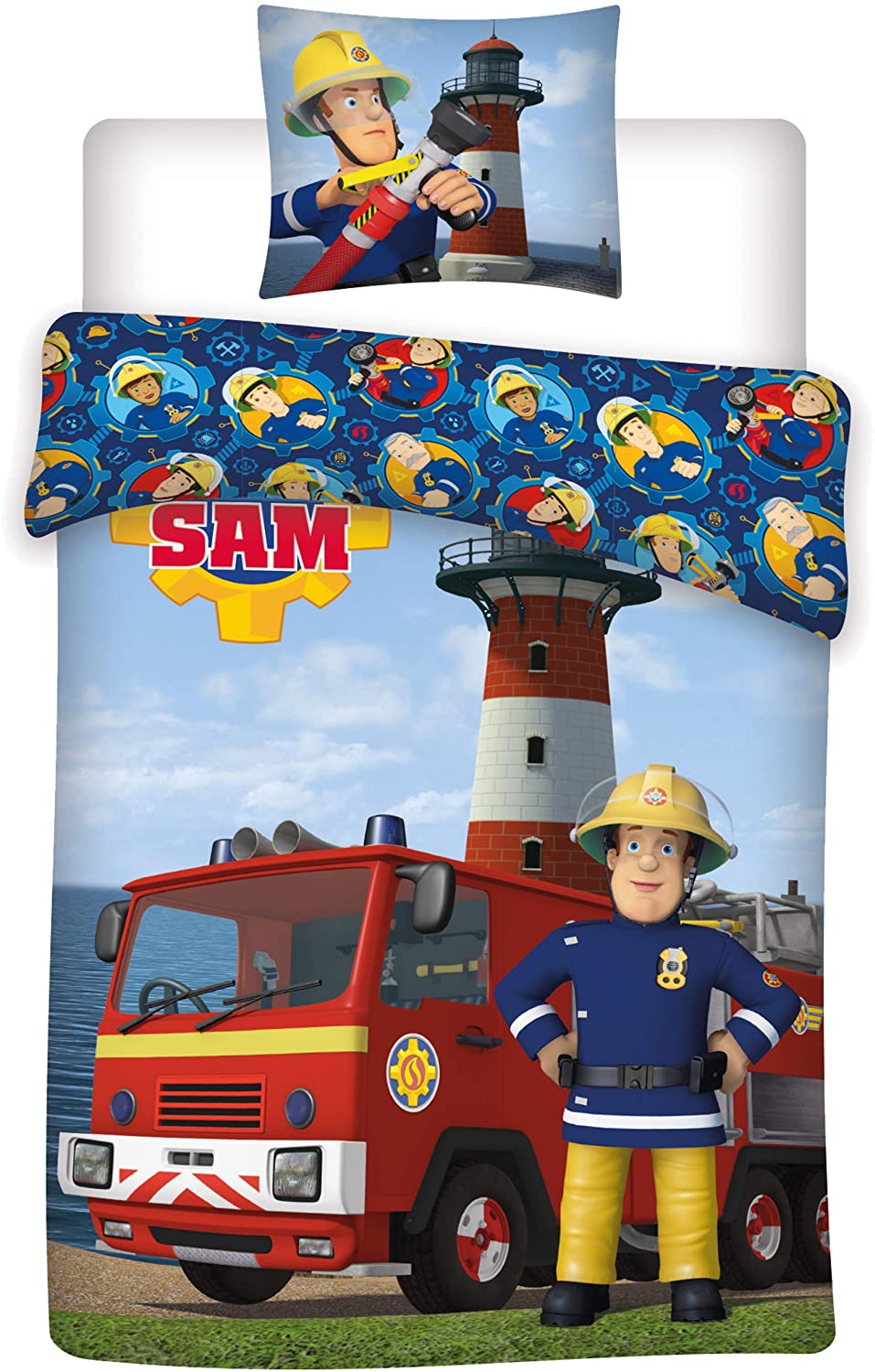Price:$22.99 Kids Duvet Set,Disney Cars,Toddler Bed Duvet Cover Set,Official License(140X100) : Home & Kitchen