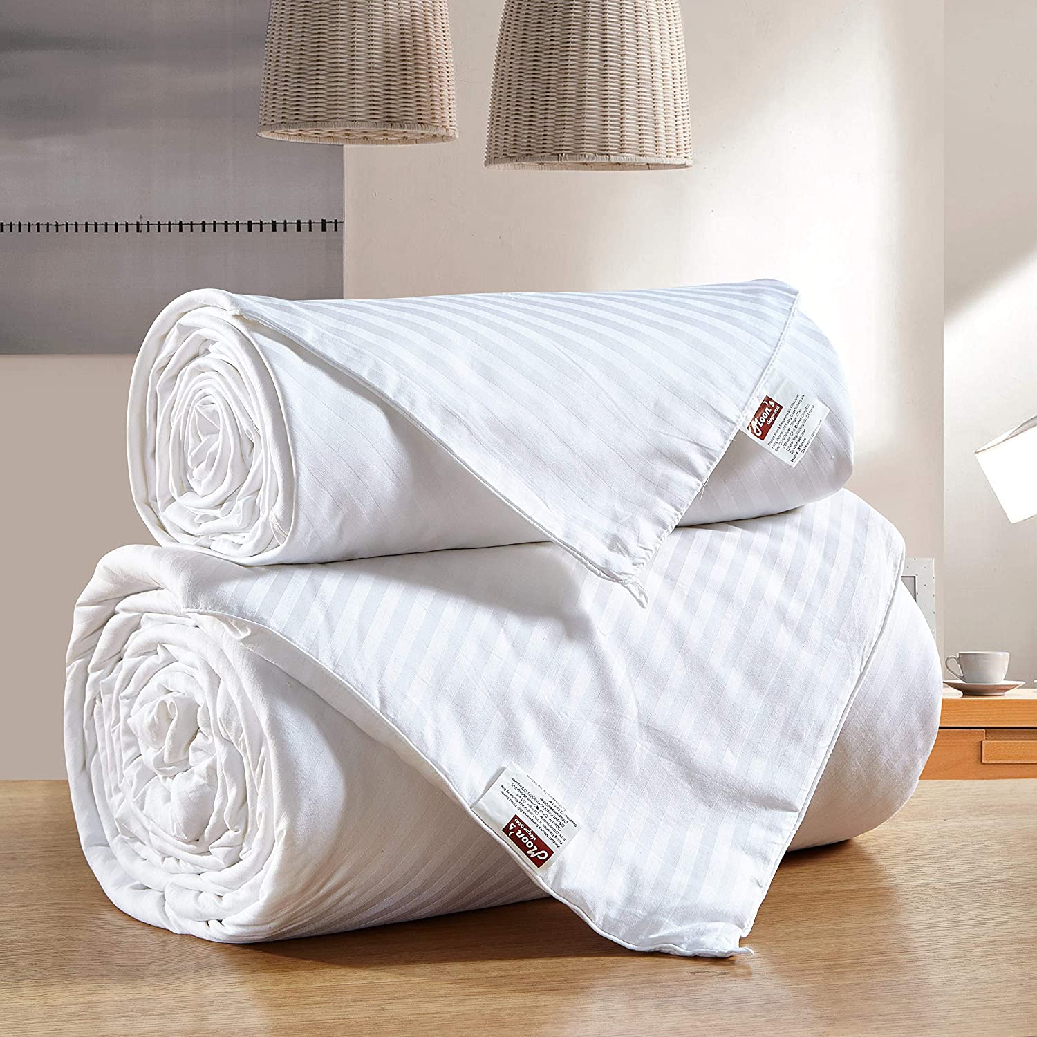 Price:$199.98 SLEEPWARES Combine Set 100% Pure Long Grade Mulberry Silk Comforter Silk Filled Comforter Silk Quilt Silk Duvet (Combine Set, Twin Size) (59 X 79 Inches / 150 X 200 cm) SFDWH150x200-1+2 : Home & Kitchen
