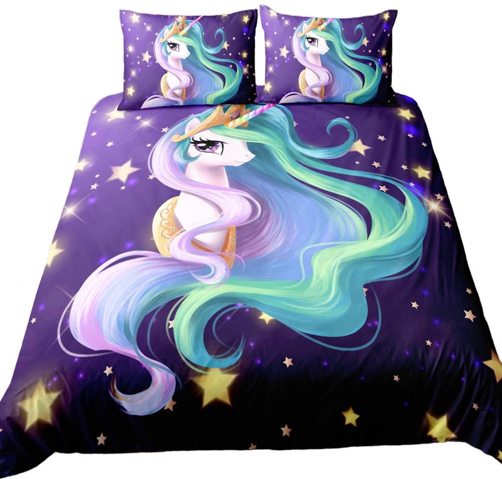 Price:$18.38 Unicorn Fairytale with Mandala Paisley Background,Kids' Gift Home Bedding Set.Included:1Duvet Cover,1Pillowcase(no Comforter Inside) (Twin) : Home & Kitchen