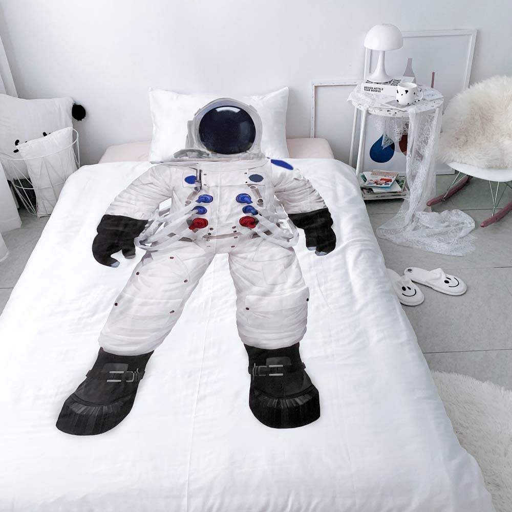 Price:$36.00 Comforter Cover Set, Universe Galaxy Bedding Sets,Queen for Outer Spaces Theme Duvet Cover, Boys Teens Kids Starry Sky Room Decor Beddings, Soft Microfiber Bedspread Cover,No Filling Inside : Home & Kitchen