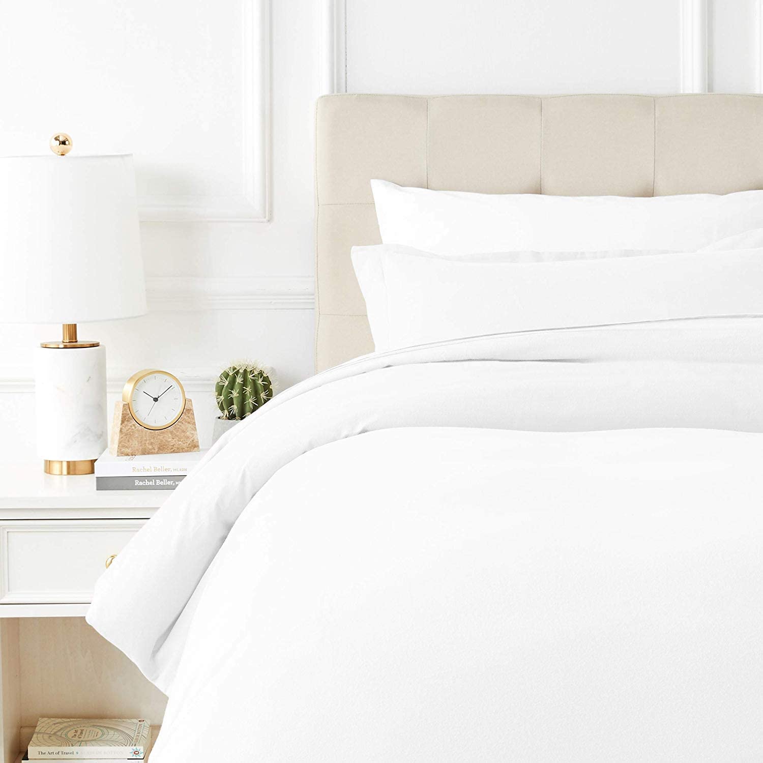 Price:$62.99 Linen 800 Thread Count White King/Cal King Duvet Cover Set, 100% Long Staple Egyptian Cotton Quilt Cover Silky Soft, Breathable with Hidden Zipper Closure : Home & Kitchen