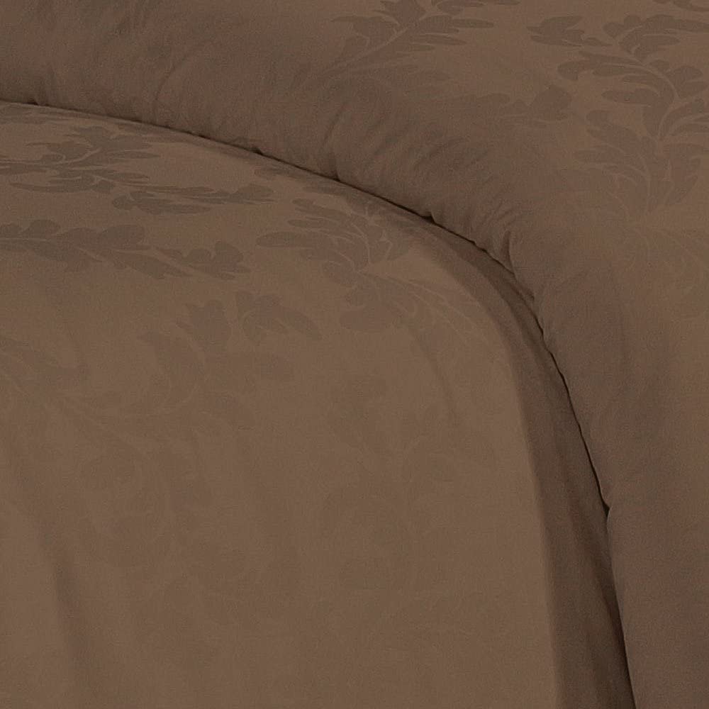 Price:$72.16 Comfort Bedding Collection Duvet Cover Set, King, Leaf-Light Brown : Home & Kitchen