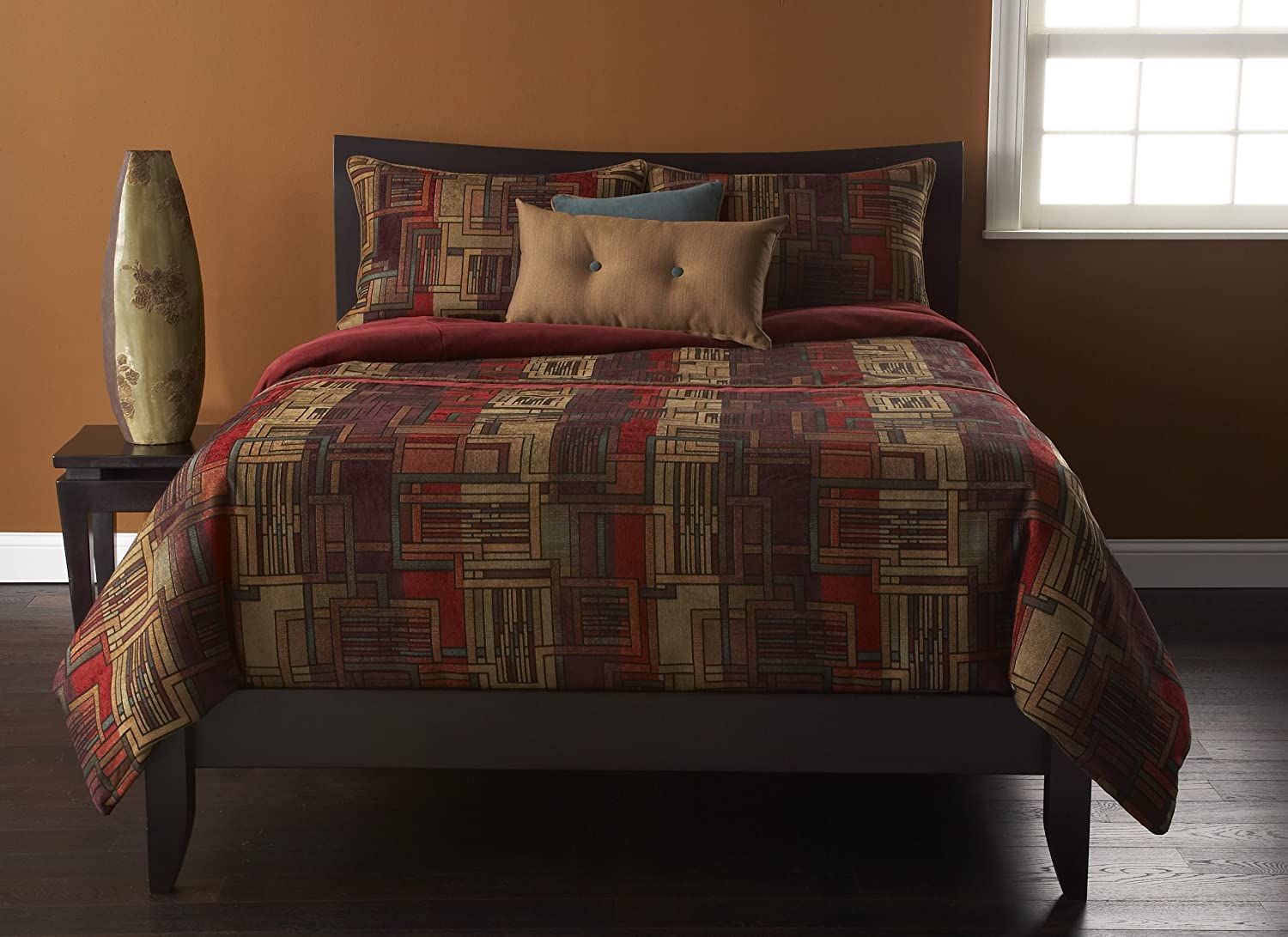 Price:$546.94 6-Piece Arts and Crafts Duvet Set, California King : Home & Kitchen