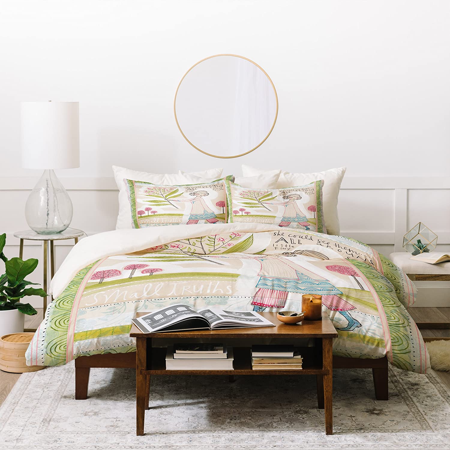 Price:$204.12 Designs Cori Dantini Small Truths Duvet Set, 3 Piece : Home & Kitchen