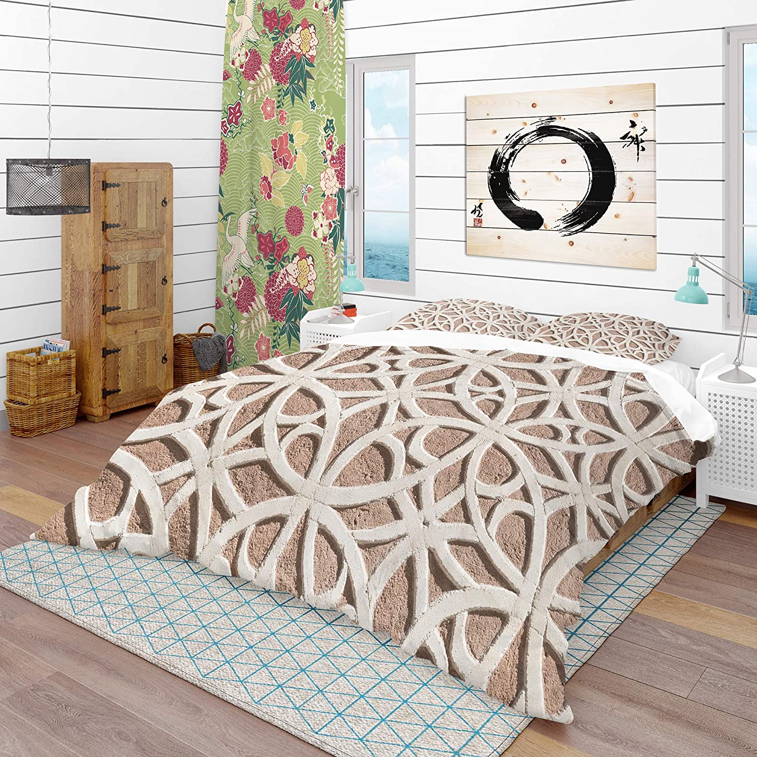 Price:$120.04 'Patterned Wall Decoration Segovia Spain' Scandinavian Duvet Cover Set : Home & Kitchen