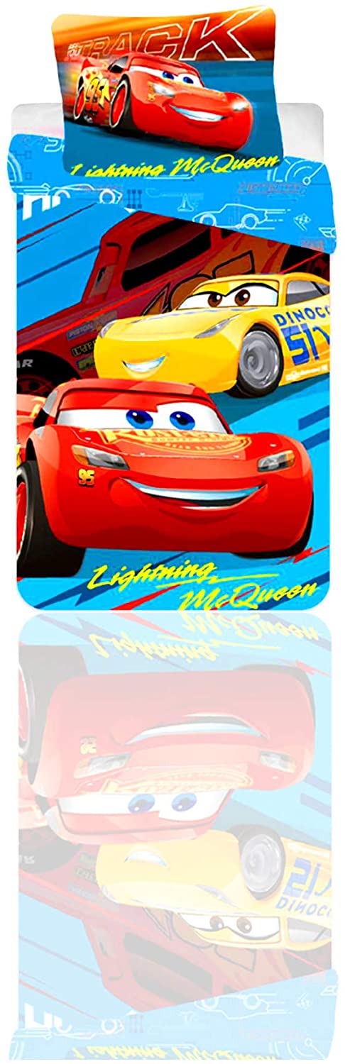 Price:$22.99 jf Cars Baby Bed Set 2 Pieces. 100% Cotton - Duvet Cover 100 x 140 cm + Pillowcase 40 x 60 cm : Home & Kitchen