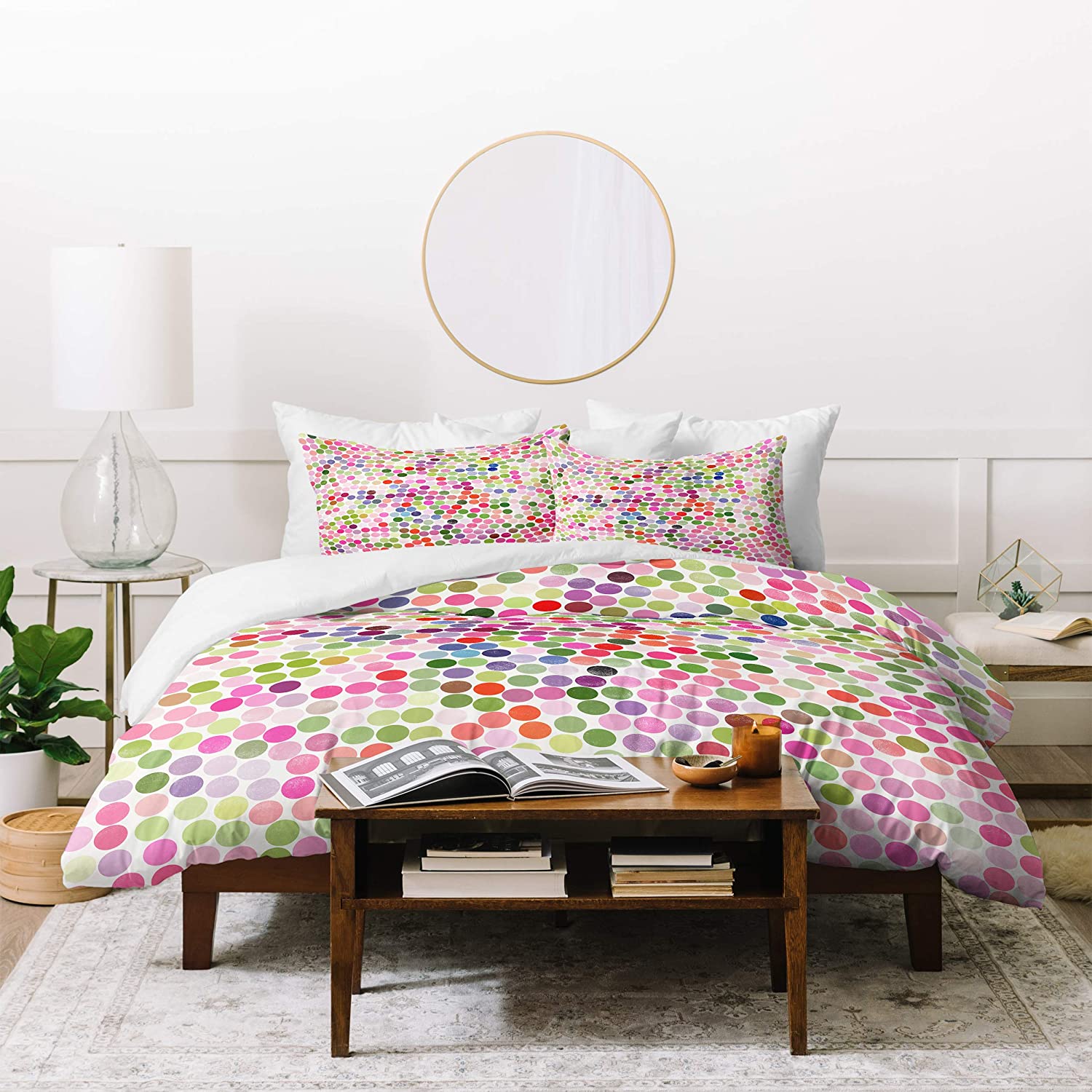 Price:$171.99 Designs Garima Dhawan Dance 4 Duvet Set with Two Pillow Shams, Full/Queen, Multi : Everything Else