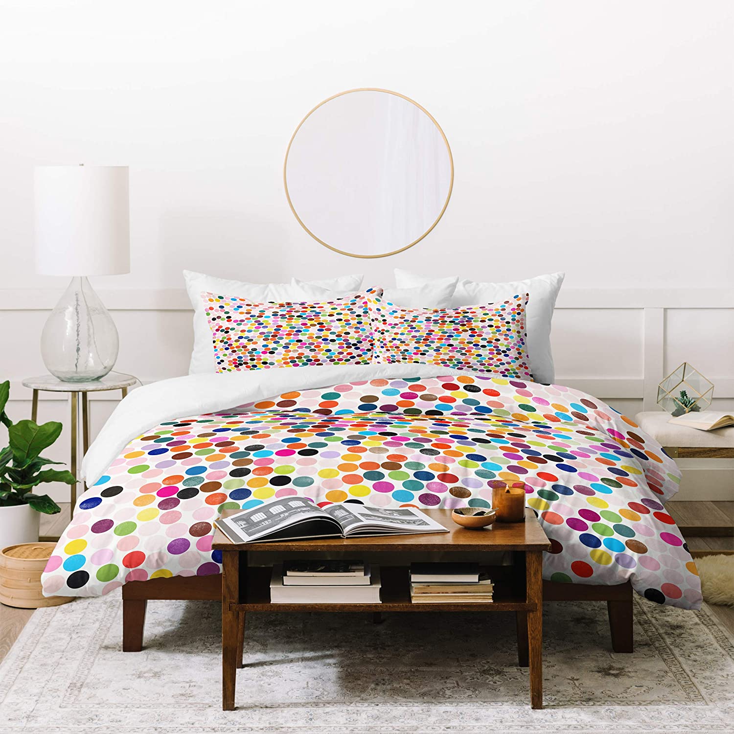Price:$177.24 Designs Garima Dhawan Dance 3 Duvet Set with Two Pillow Shams, Full/Queen, Multi : Home & Kitchen