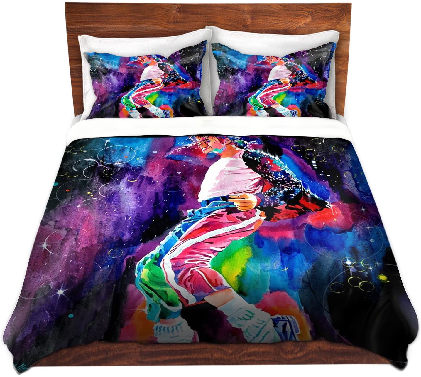 Price:$173.80 Noche duvetWOVDavidLloydGloverMichaelJackson6 Duvet Cover Brushed Twill, Twin Sham Set : Home & Kitchen