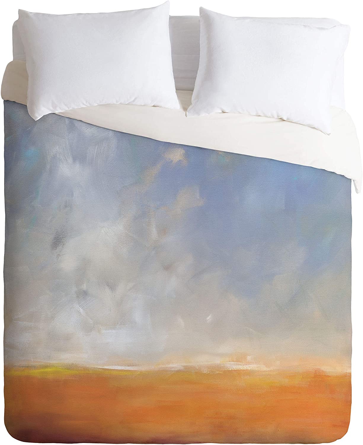 Price:$179.00 70525-dvqsek Julia Contacessi Driven Duvet Set with Pillowcase(s), King, Orange : Home & Kitchen