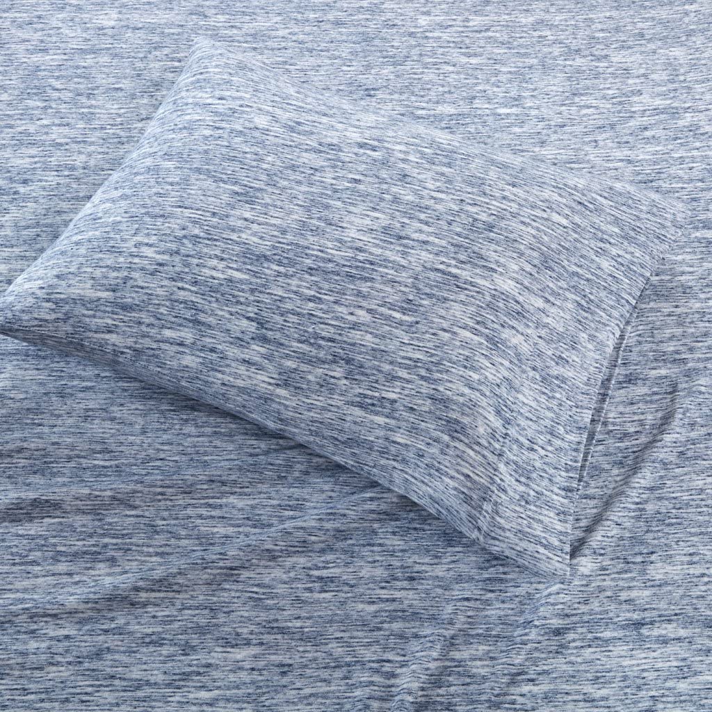 Price:$26.40 Habitat Space Dyed Sheet Set, Blue, Twin : Home & Kitchen