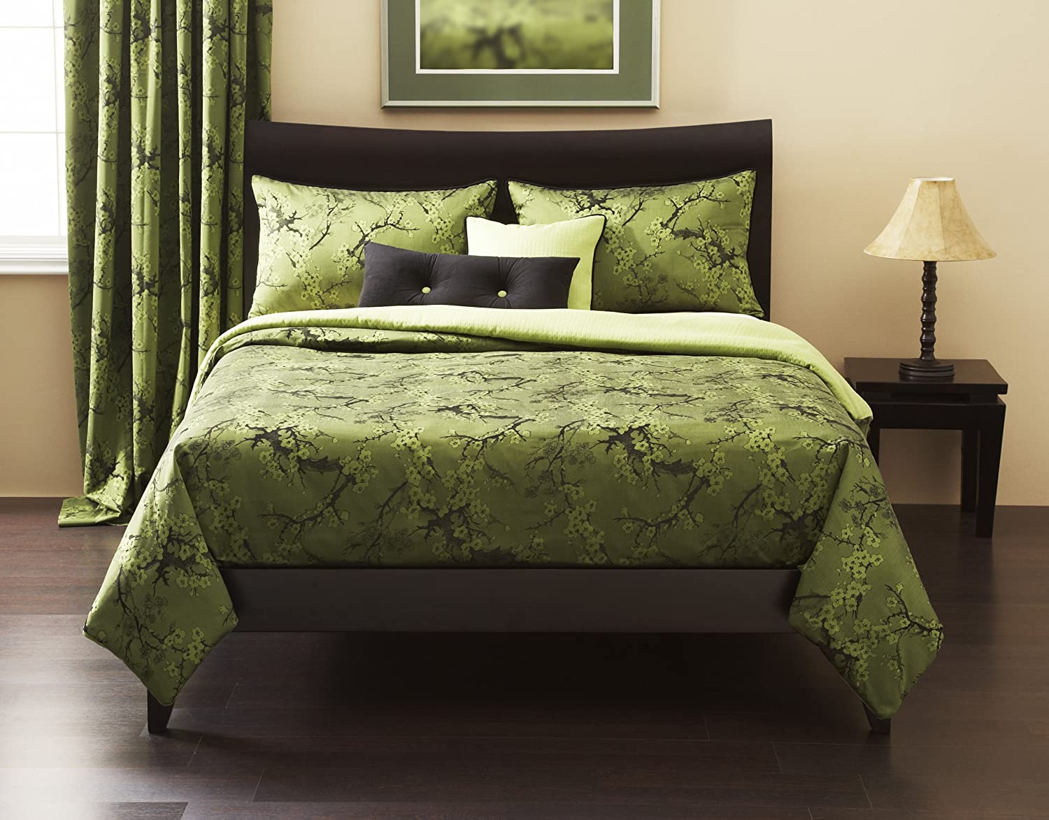 Price:$395.64 6-Piece Cherry Blossom Clover Duvet Set, Full : Home & Kitchen