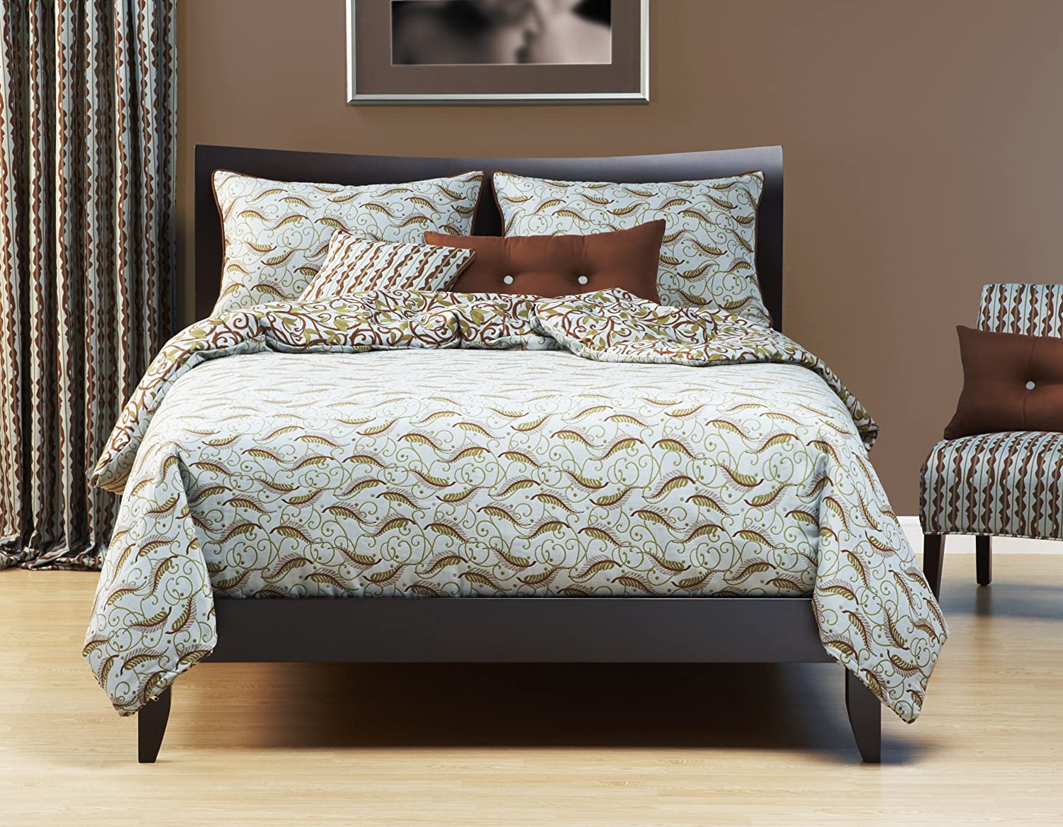 Price:$480.69 Bluebird Hill 6-Piece Duvet Set, California King : Home & Kitchen