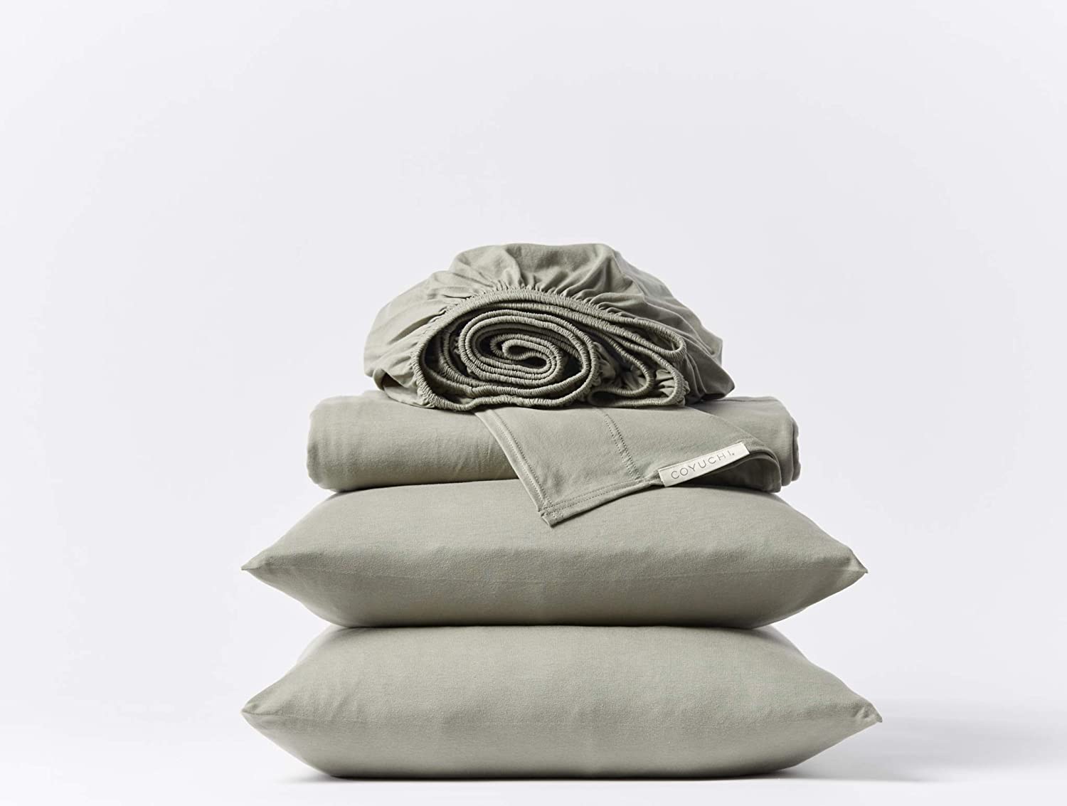 Price:$158.00 - 300 Thread Count Sheet Set - 100% Organic Cotton - Jersey Sheets - GOTS Certified - Full, Laurel : Home & Kitchen