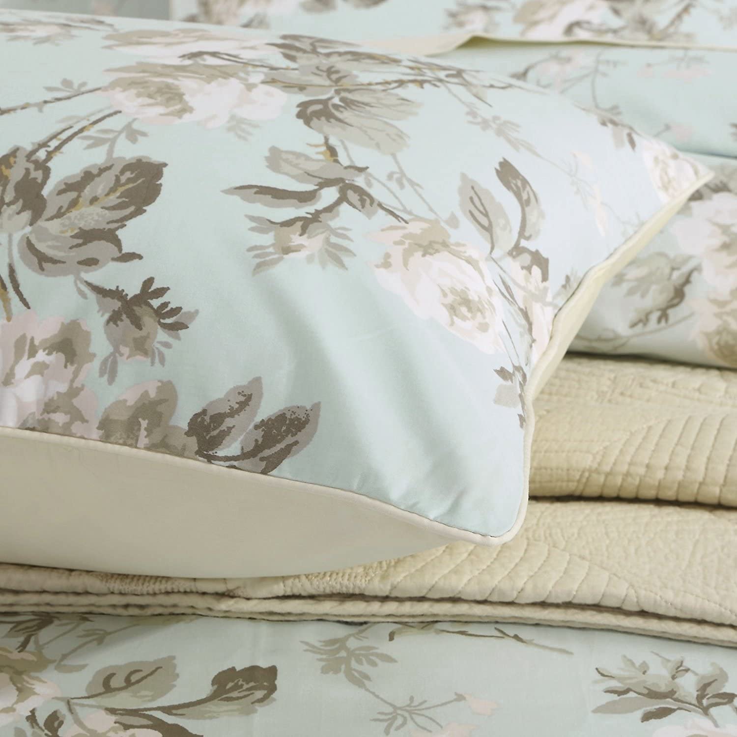 Price:$34.90 French Country Garden Pillow Cover Set of 2 Twin Full Queen Size Asian Style Tapestry Pattern Chinoiserie Peony Blossom Tree Branches Multicolored Design Standard Size Pillowcases : Home & Kitchen