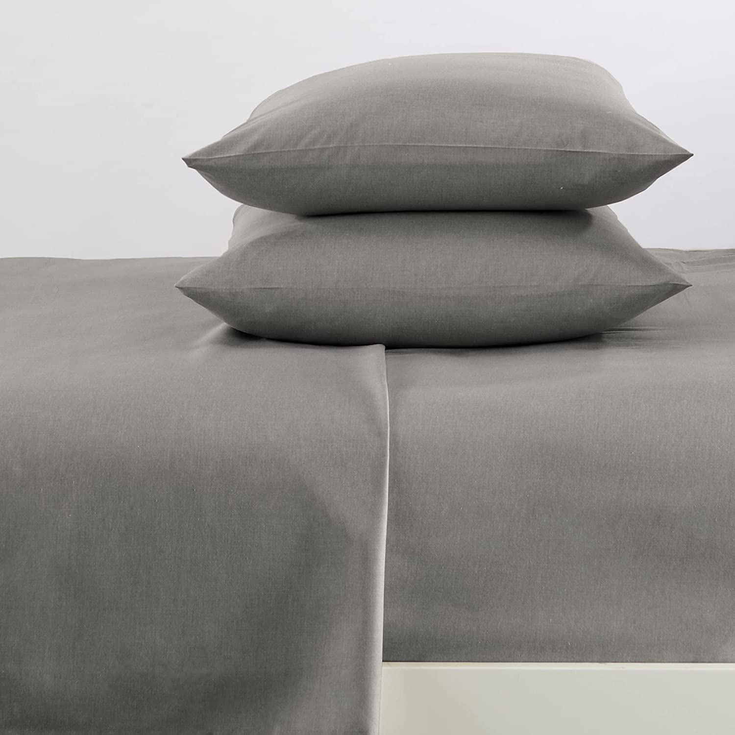 Price:$45.99 Soft 100% Modal Jersey Knit Sheet Set. Soft, Comfortable, Cozy All-Season Bed Sheets. McKinley Collection (Full, Charcoal) : Home & Kitchen