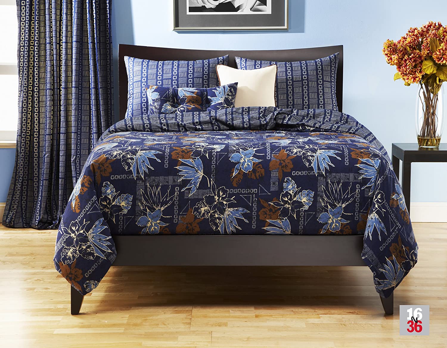 Price:$227.92 Casa Cocoa 5-Piece Duvet Set, Twin : Home & Kitchen