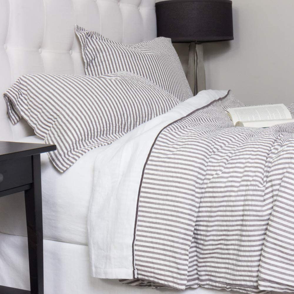 Price:$115.48 Home Cape Cod Duvet Cover Set, Twin, Grey : Home & Kitchen