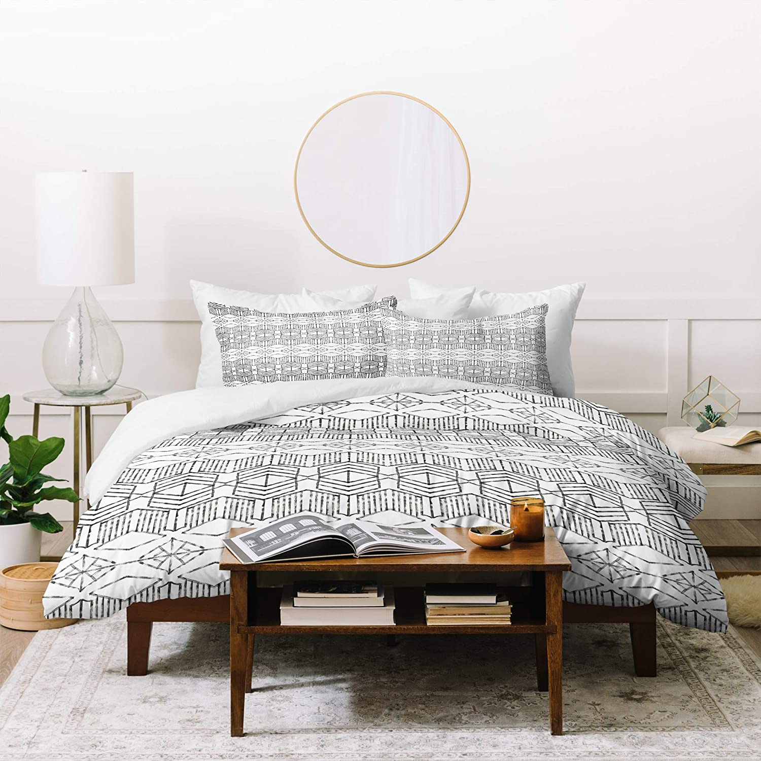 Price:$104.54 Designs Dash and Ash Cassiopeia Duvet Set with Two Pillow Shams, Queen/Full, Gray : Home & Kitchen