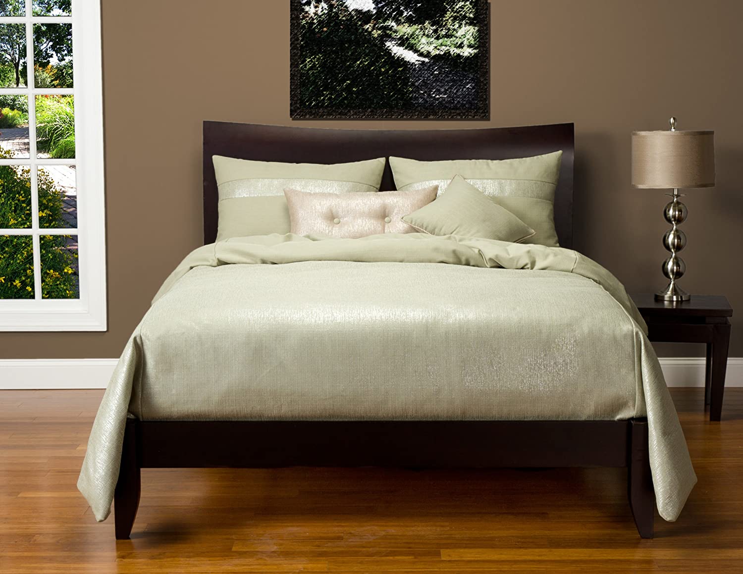 Price:$500.00 6-Piece Sparkly Herb Duvet Set, California King : Home & Kitchen