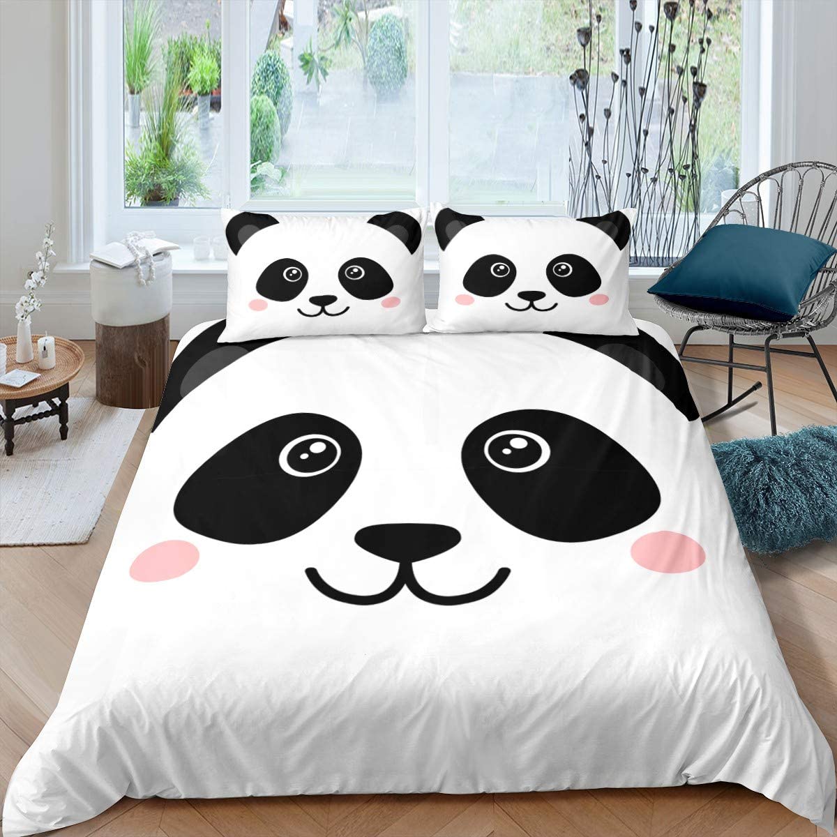 Price:$19.99 Duvet Cover Set for Kids Boys Girls Teens Cute Wild Animal Pattern Bear Floral Printed Comforter Cover Breathable Microfiber Bedspread Cover Decor 2Pcs Bedding with 1 Pillowcase Twin : Home & Kitchen
