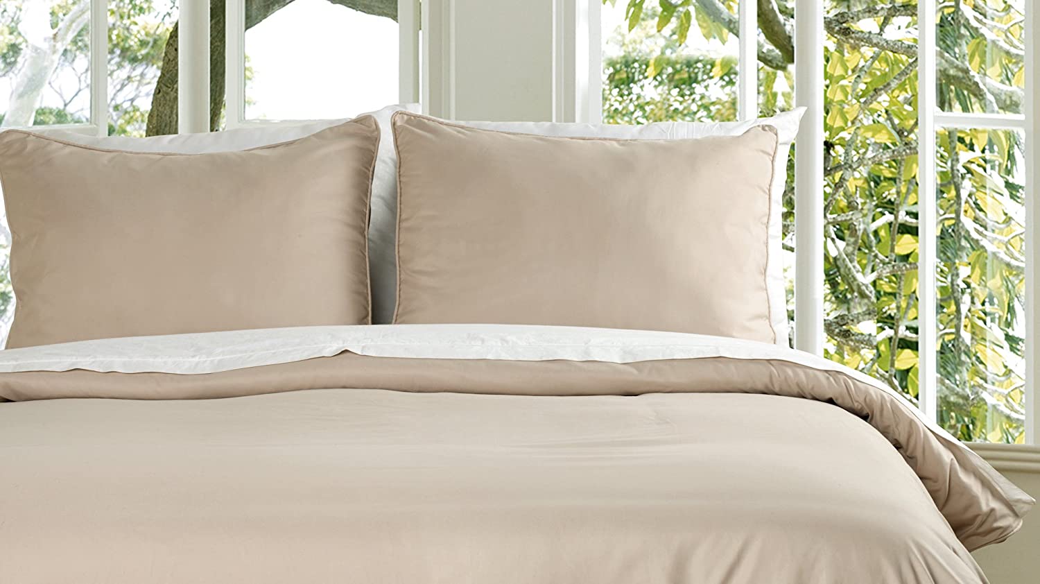 Price:$62.15 Home Water and Stain Resistant Microfiber Duvet Cover Mini Set : Home & Kitchen