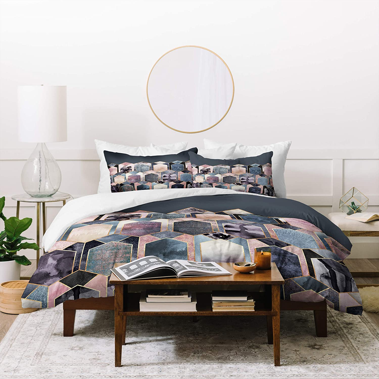 Price:$93.72 Designs Elisabeth Fredriksson Art Deco Dream 1 Duvet Set with Two Pillow Shams, Queen/Full, Multi : Home & Kitchen