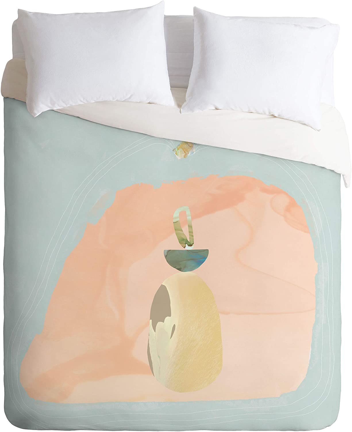 Price:$149.00 73317-dvwseq Sewzinski Shelter and Protect Duvet Set with Pillowcase(s), Queen/Full, Multi : Home & Kitchen