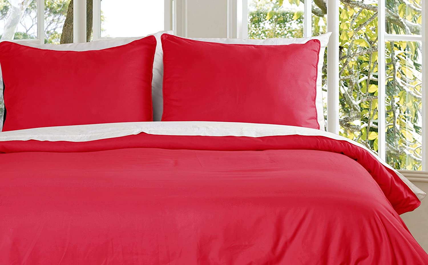 Price:$83.99 Home Water and Stain Resistant Microfiber Duvet Cover Mini Set : Home & Kitchen