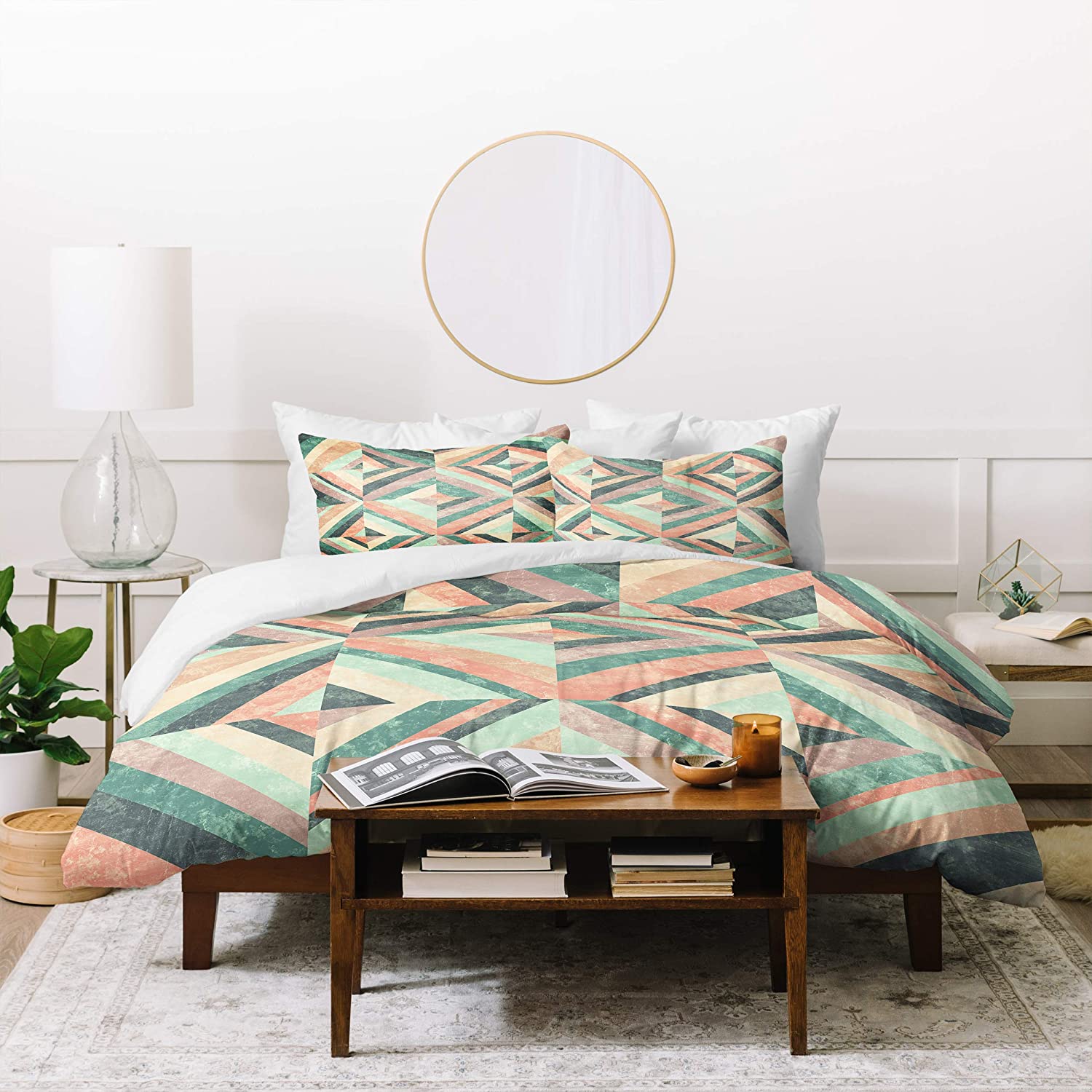 Price:$177.55 Designs Jacqueline Moldonado Hybrid Holistic Duvet Set with Two Pillow Shams, Queen/Full, Multi : Home & Kitchen
