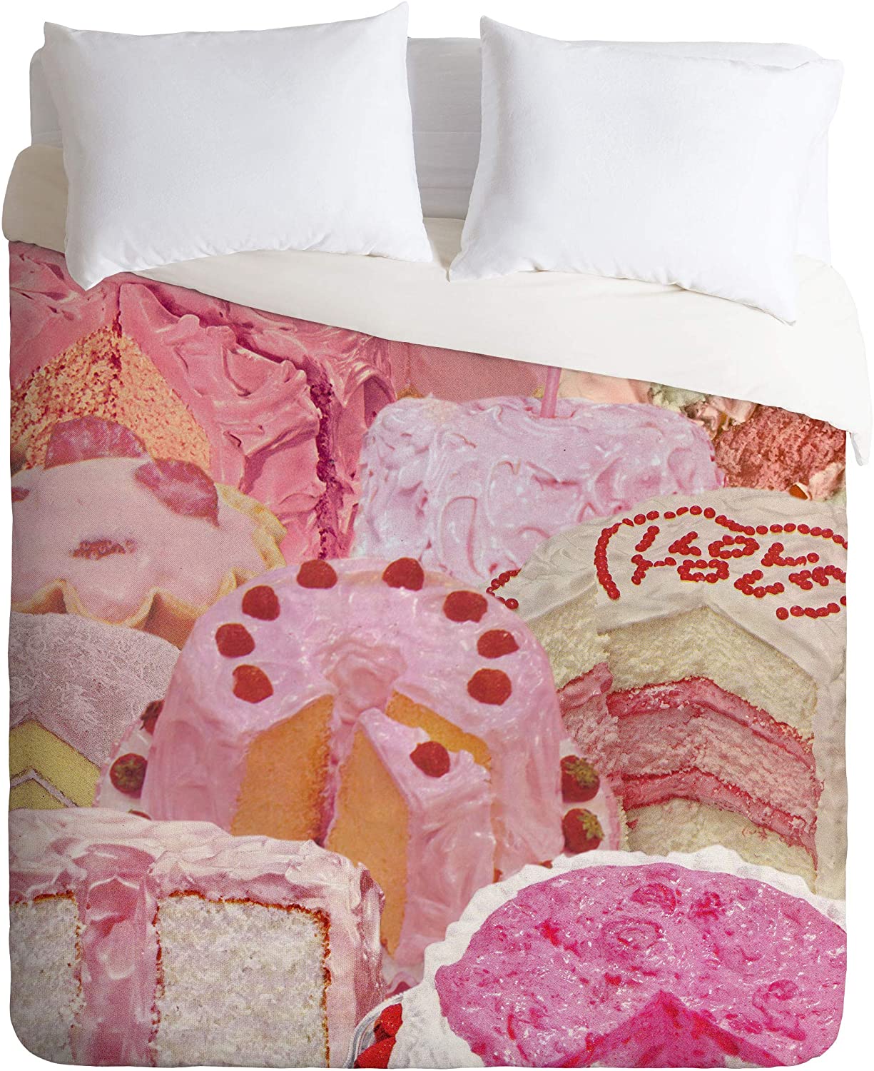 Price:$129.00 69928-dvwset Julia Walck Cakewalk Duvet Set with Pillowcase(s), Twin/XL, Pink : Home & Kitchen