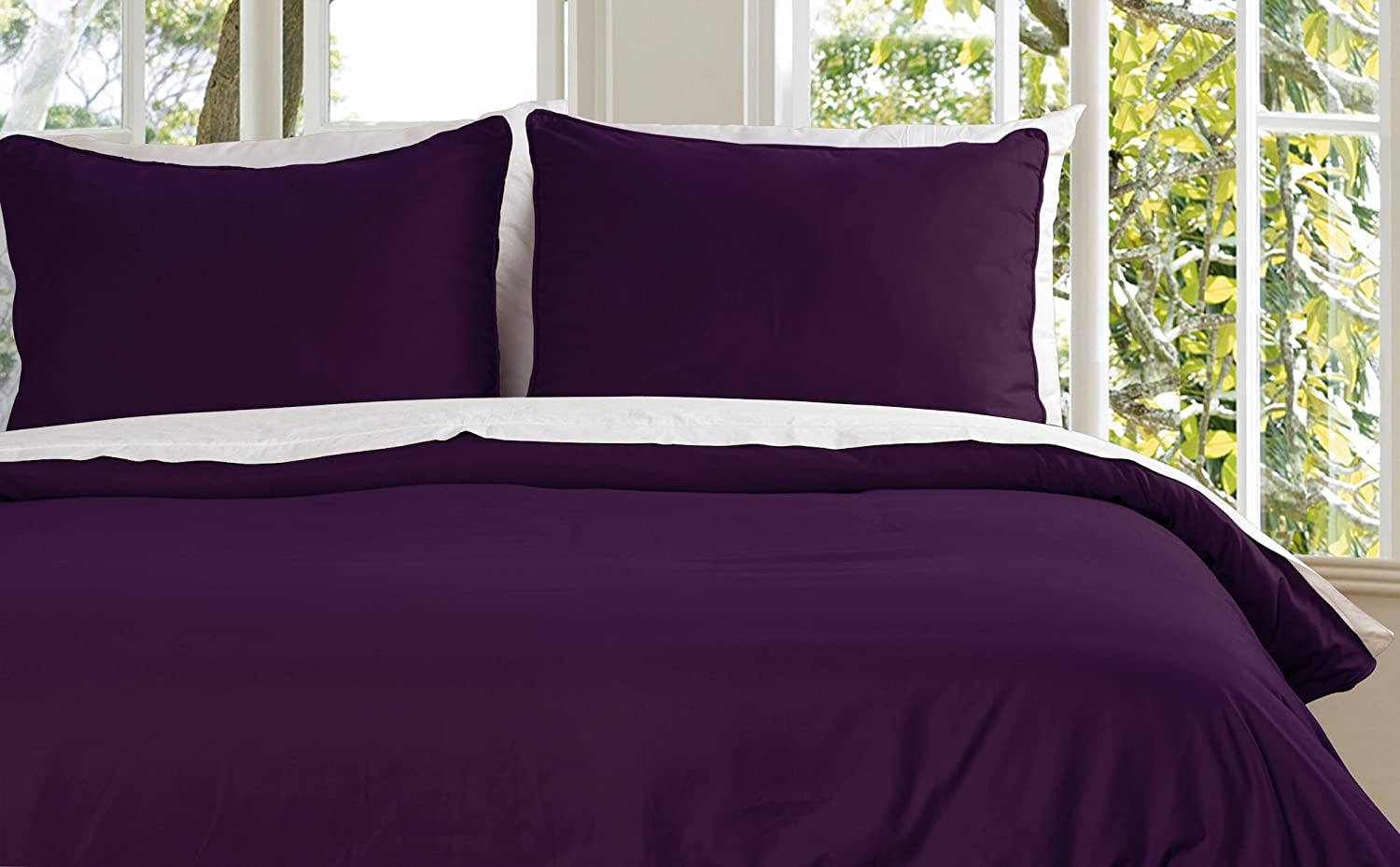 Price:$83.99 Home Water and Stain Resistant Microfiber Duvet Cover Mini Set : Home & Kitchen