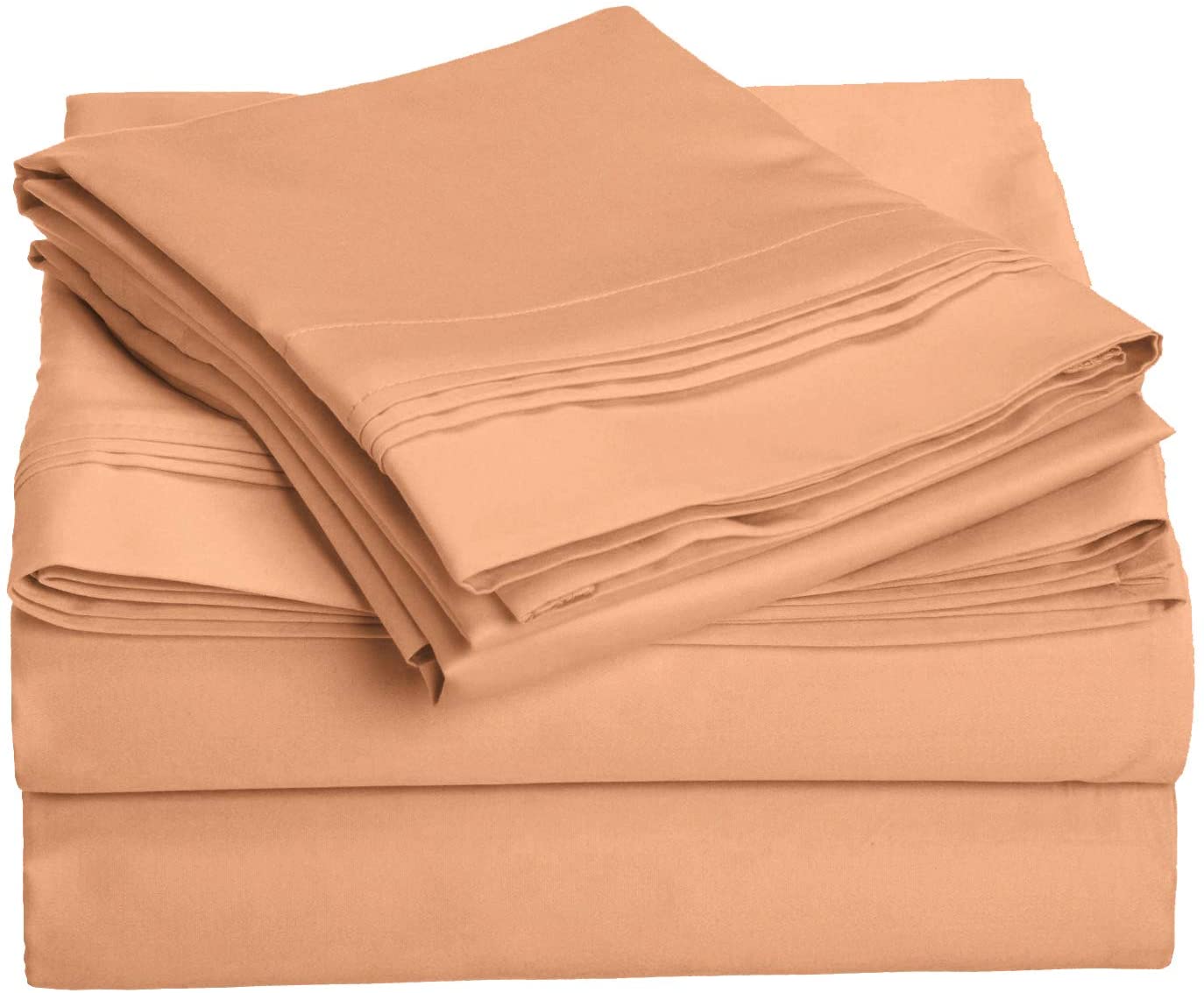 Price:$117.84 1000-Thread Count Egyptian Cotton Solid Bed Sheet Set, Full, Dusted Rose, 4-Pieces : Home & Kitchen