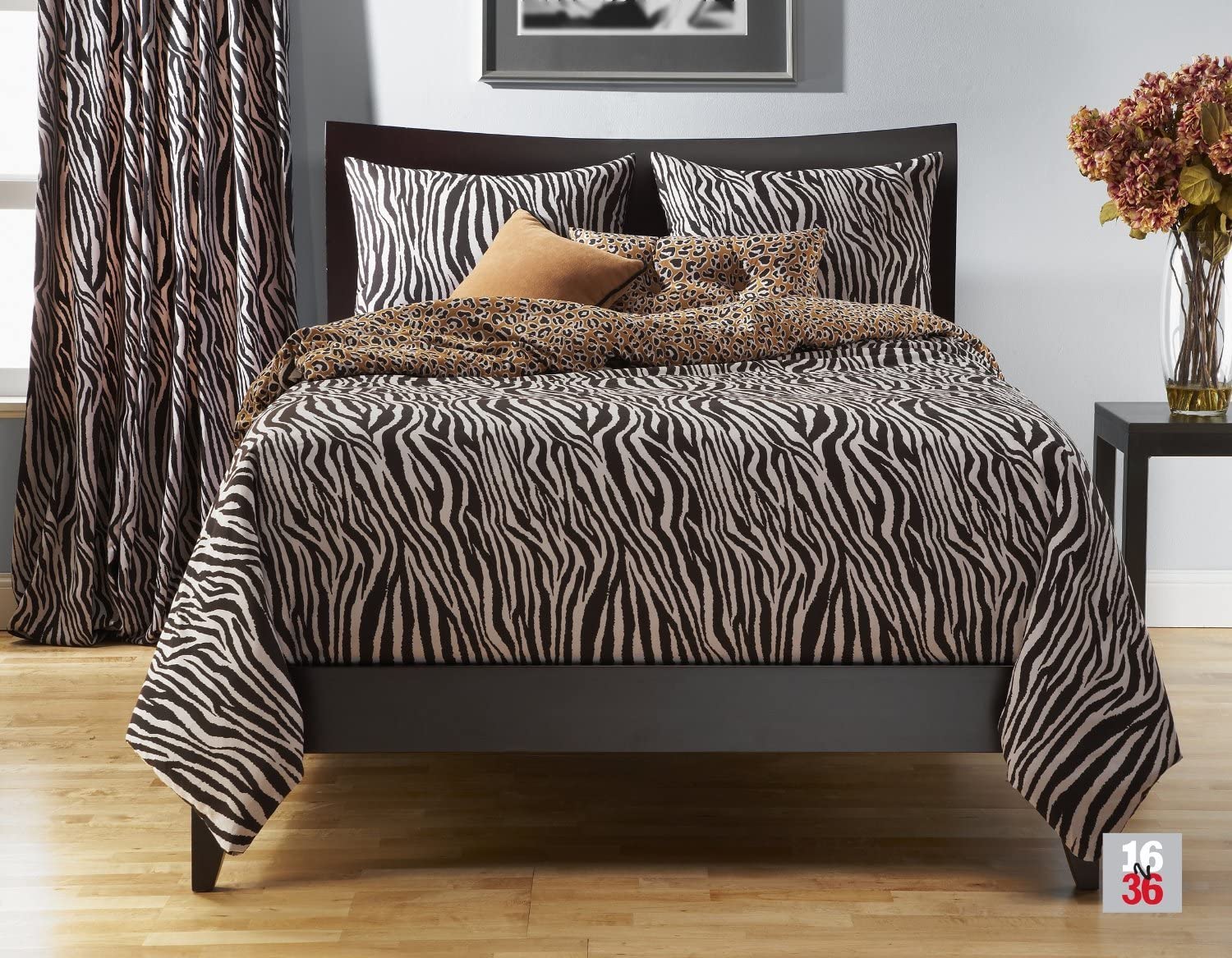Price:$221.11 Zebra Zen 5-Piece Duvet Set, Twin : Home & Kitchen