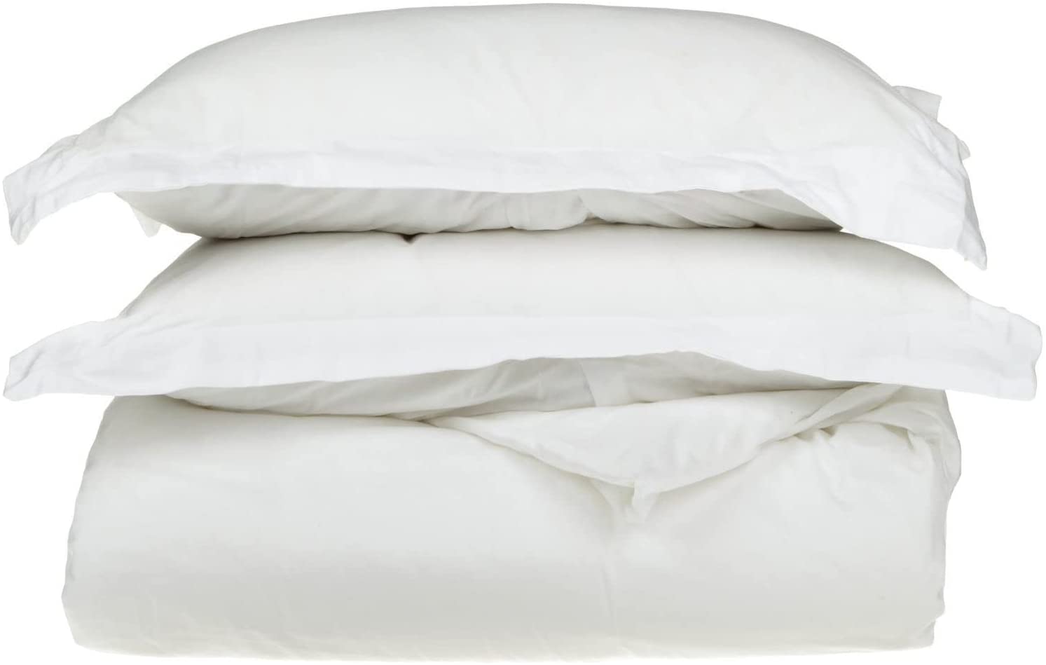 Price:$93.41 650-Thread Count Solid Egyptian Cotton Duvet Cover Set, King/California King, White 3 : Home & Kitchen