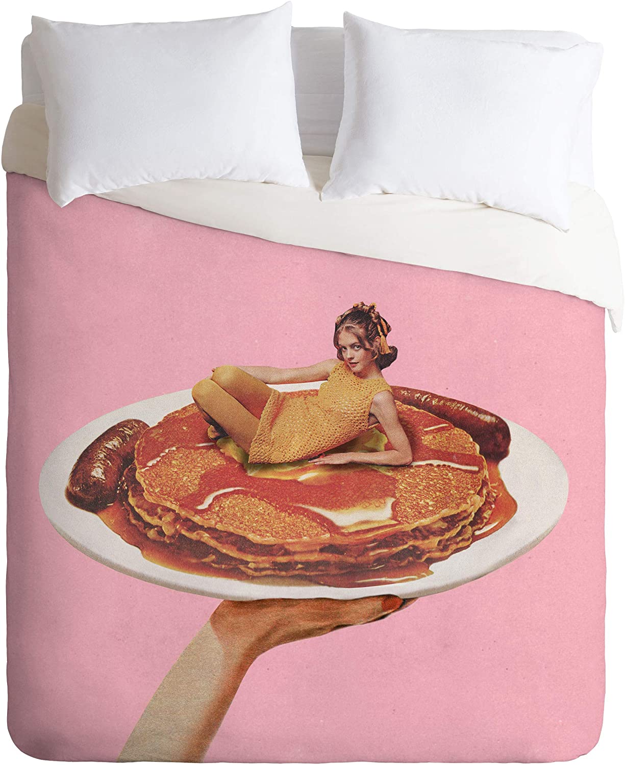 Price:$149.00 69932-dvwseq Julia Walck Short Stack Duvet Set with Pillowcase(s), Queen/Full, Pink : Home & Kitchen