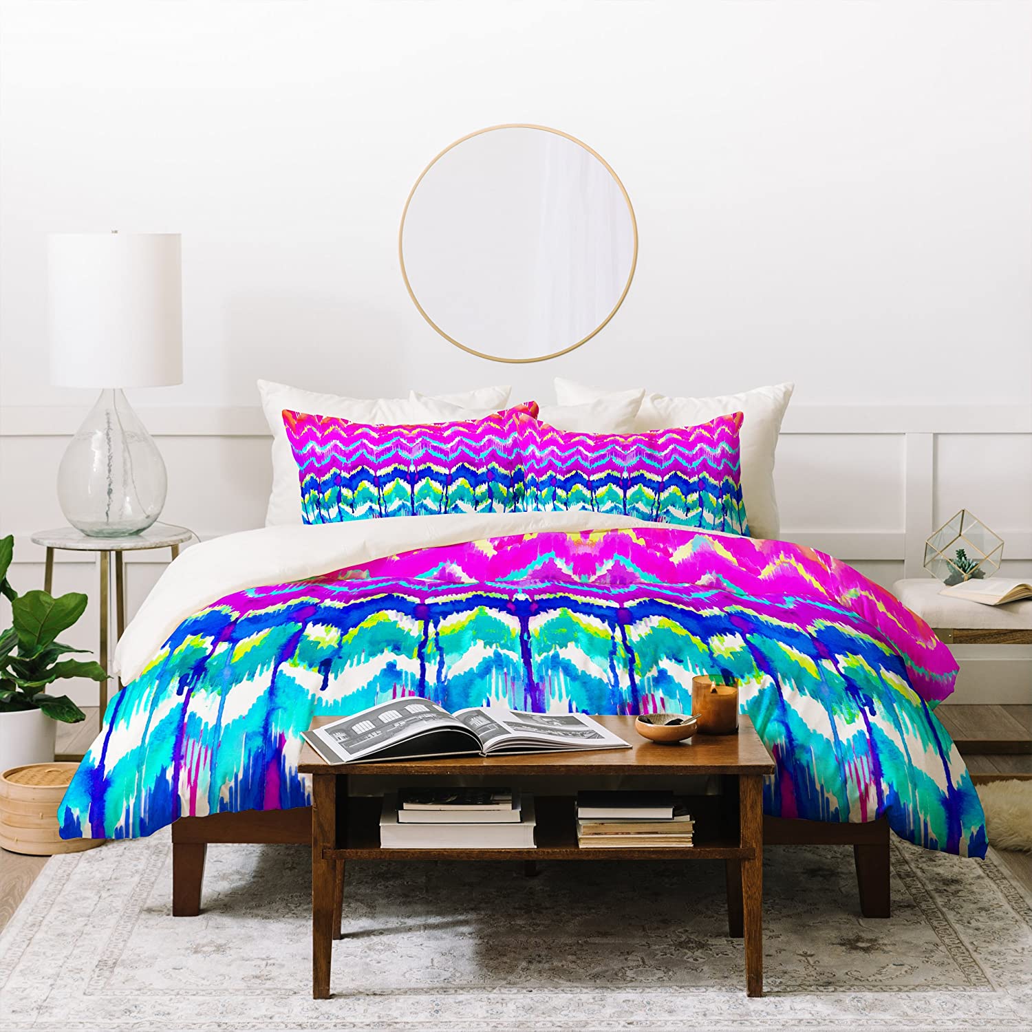 Price:$244.54 Designs Holly Sharpe Summer Dreaming Duvet Set, 3 Piece : Home & Kitchen