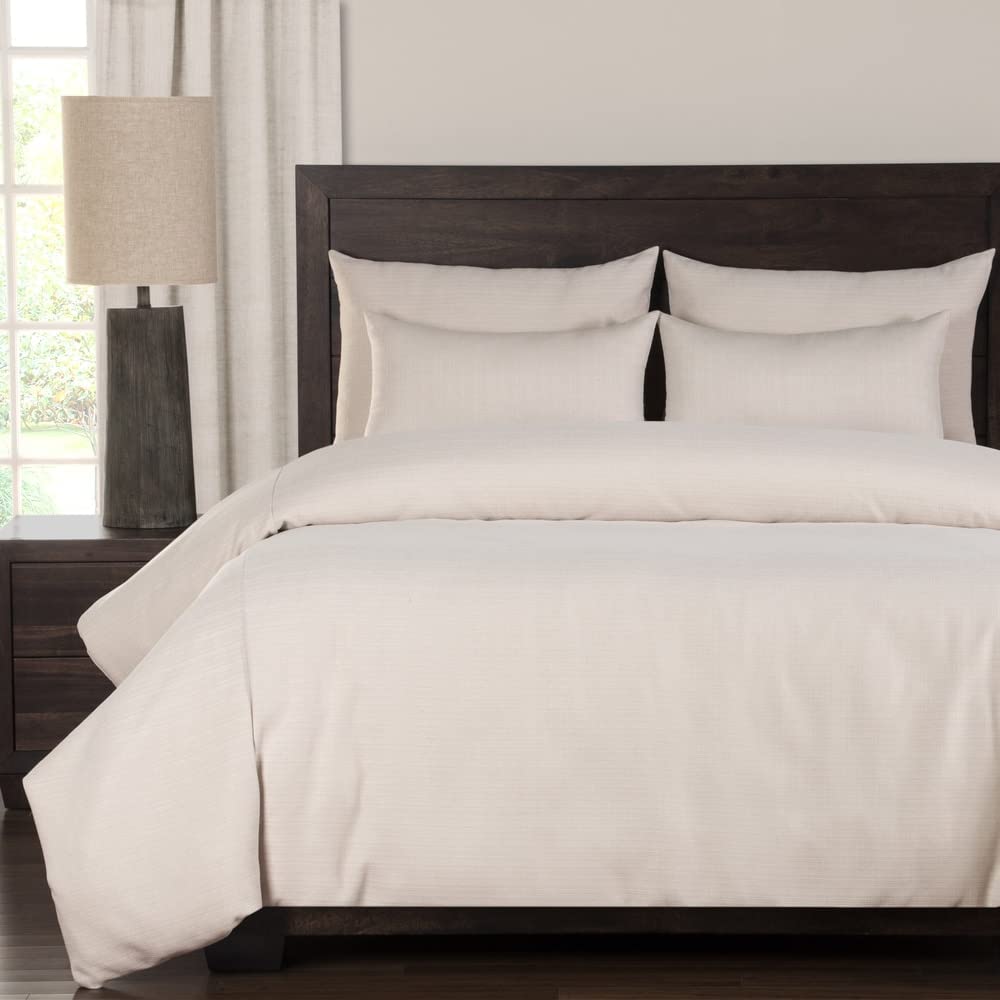 Price:$306.20 Belfast Duvet Set, Queen, Cream : Home & Kitchen