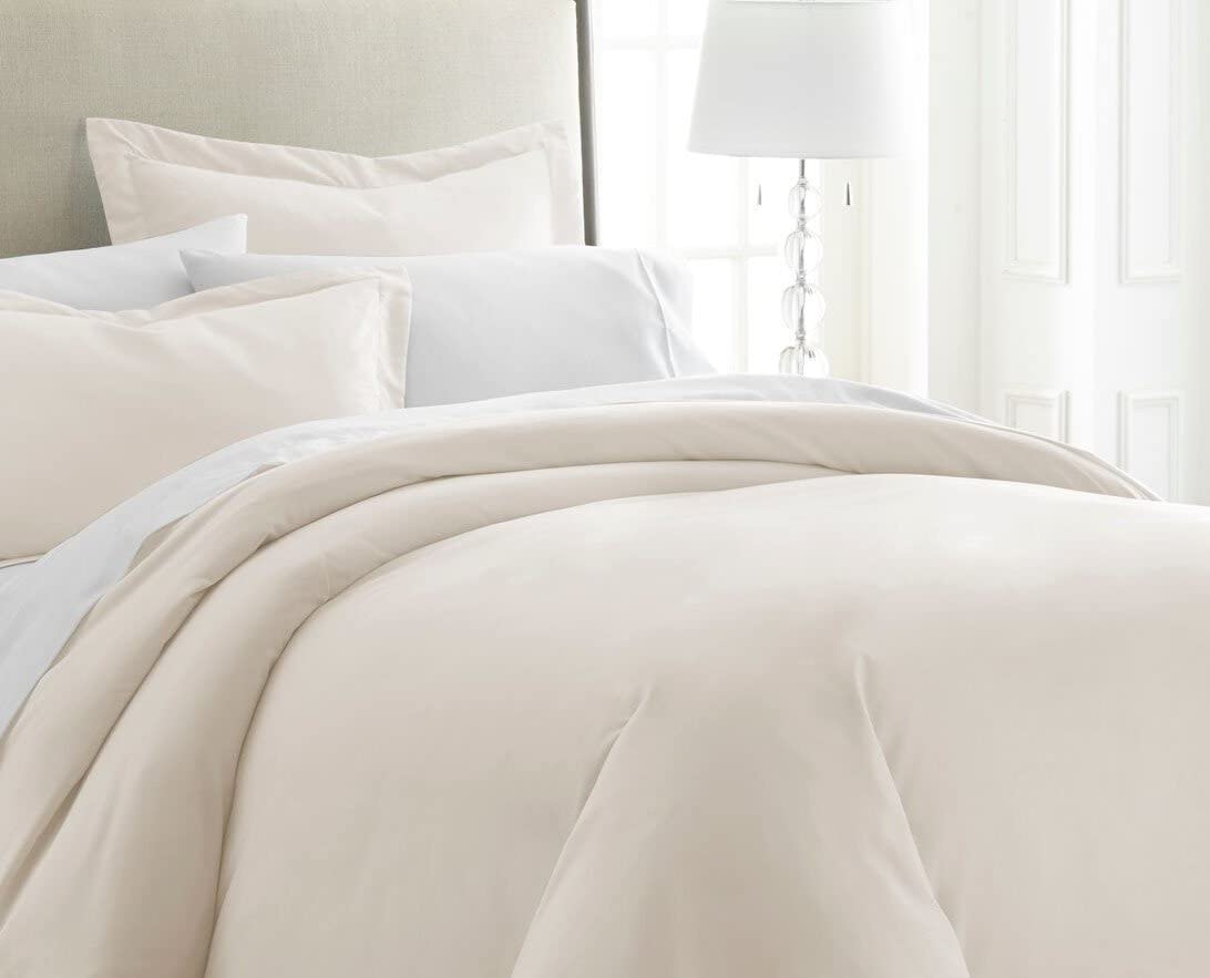 Price:$21.70 Home Duvet Cover Set, Twin, Ivory : Home & Kitchen