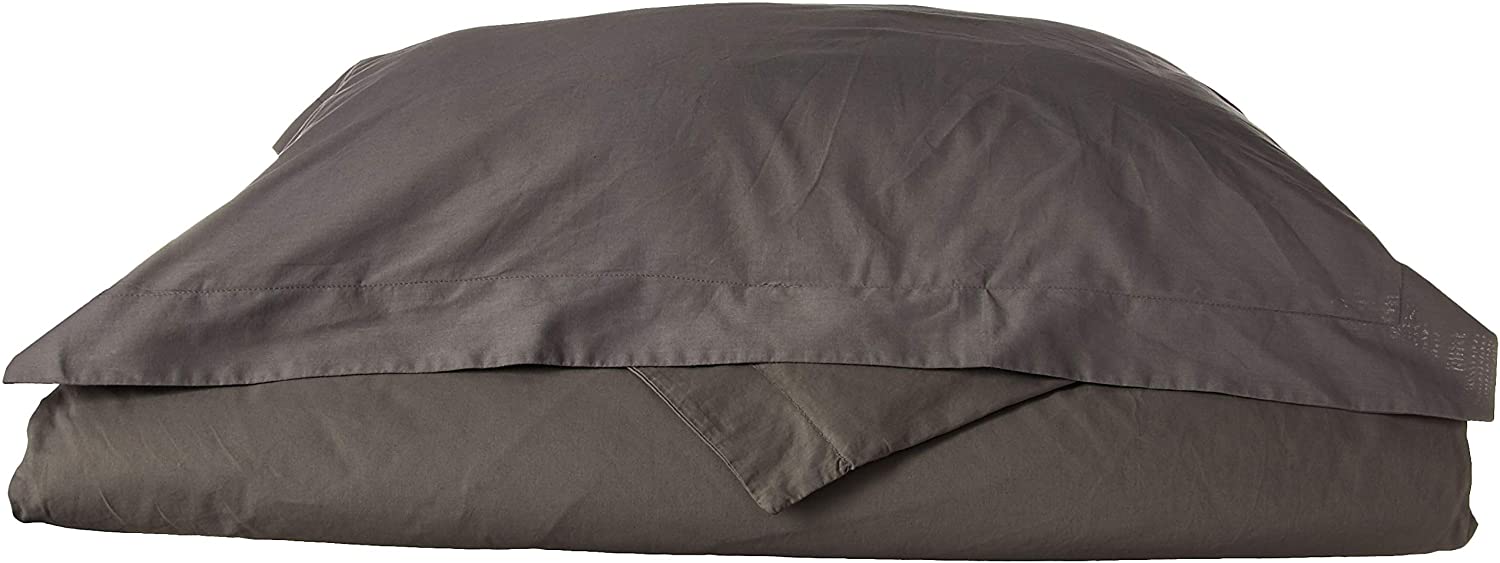 Price:$34.50 Habitat Comfort Wash Duvet Cover Twin/Twin XL Size - Grey, Solid Duvet Cover Set – 2 Piece – 100% Cotton Light Weight Bed Comforter Covers,UH12-0087 : Home & Kitchen