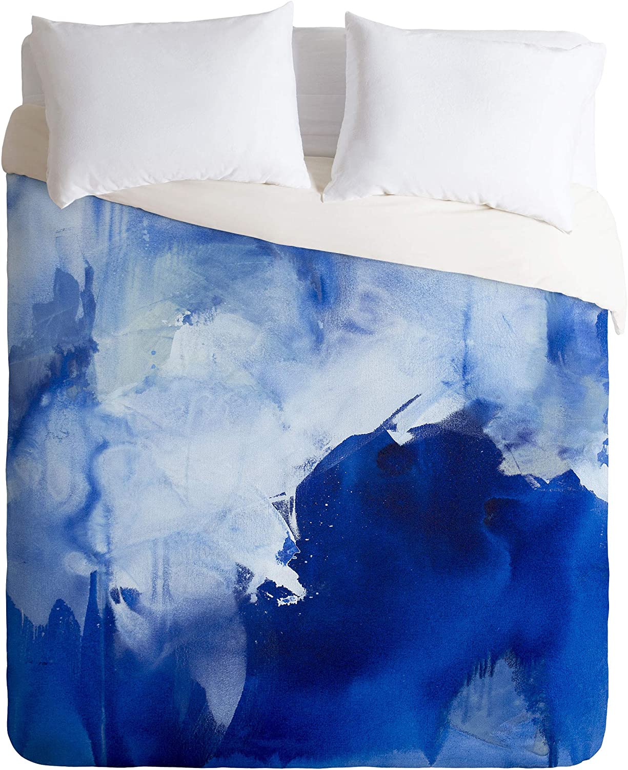 Price:$179.00 70548-dvqsek Julia Contacessi House of Sapphire No 1 Duvet Set with Pillowcase(s), King, Blue : Home & Kitchen