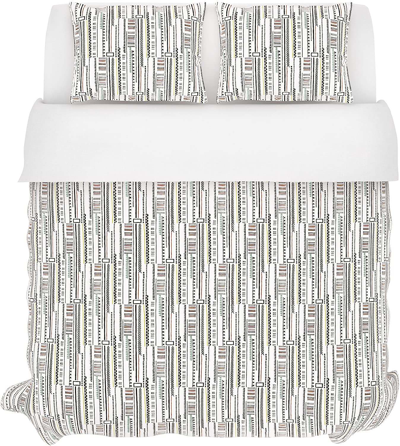 Price:$88.22 Levitt Duvet Set, Twin, Multicolor : Home & Kitchen