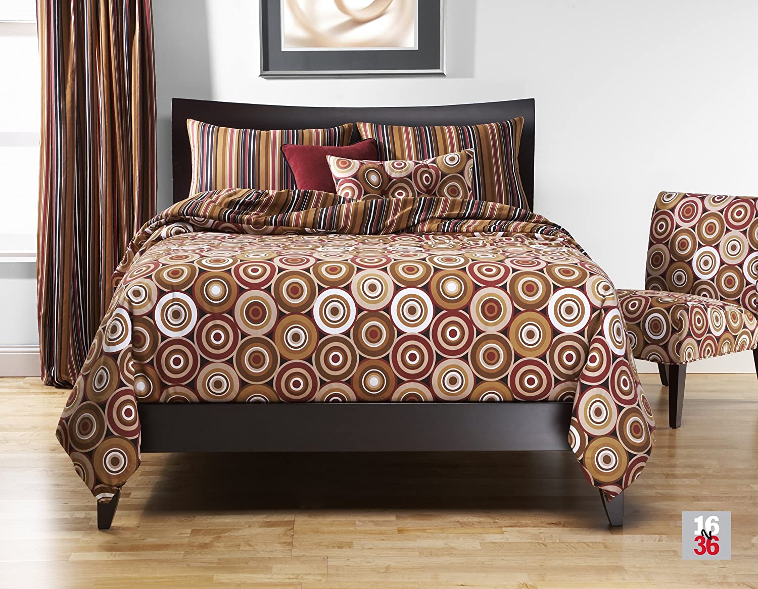 Price:$331.69 Rockin' Around 6-Piece Duvet Set, California King : Home & Kitchen