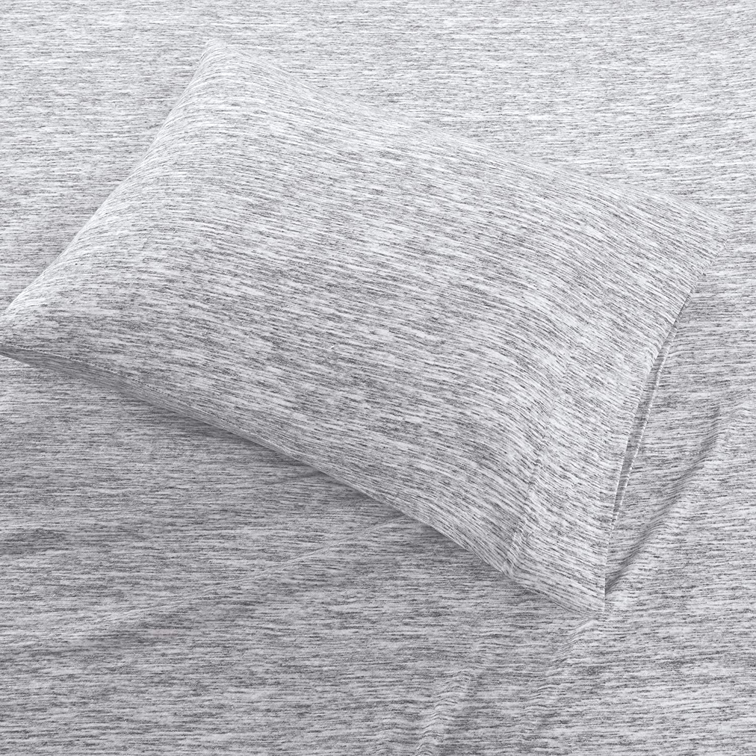 Price:$32.09 Habitat Space Dyed Sheet Set Grey Full : Home & Kitchen
