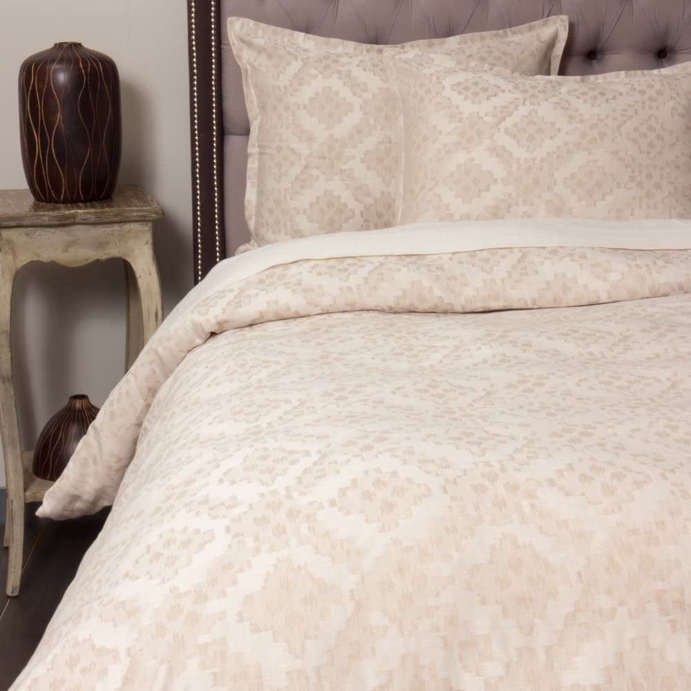 Price:$219.77 Home Kat Duvet Cover Set, Queen, Taupe : Home & Kitchen
