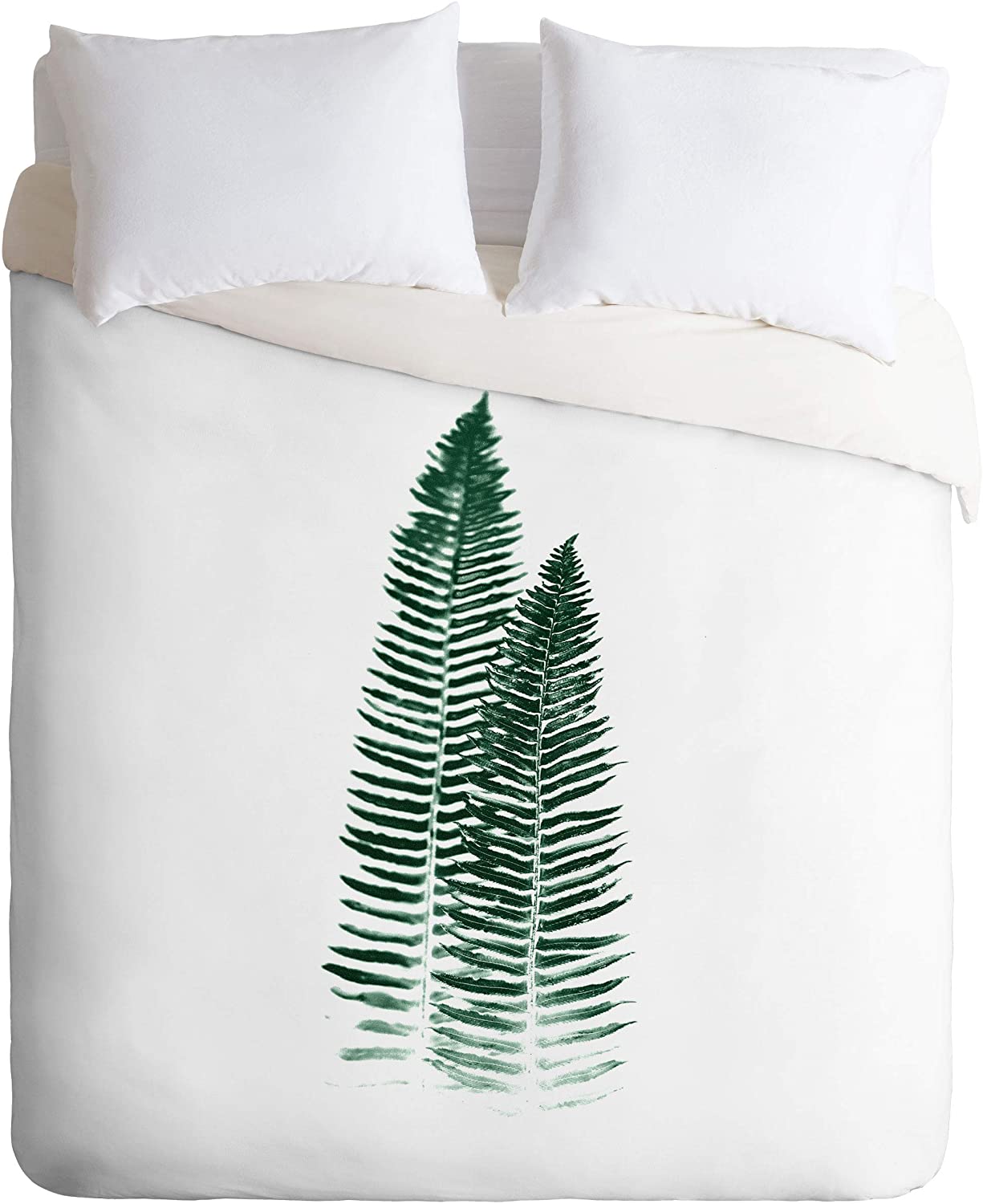 Price:$129.00 70330-dvwset Nature Magik Green Forest Fern Duvet Set with Pillowcase(s), Twin/XL, Green : Home & Kitchen