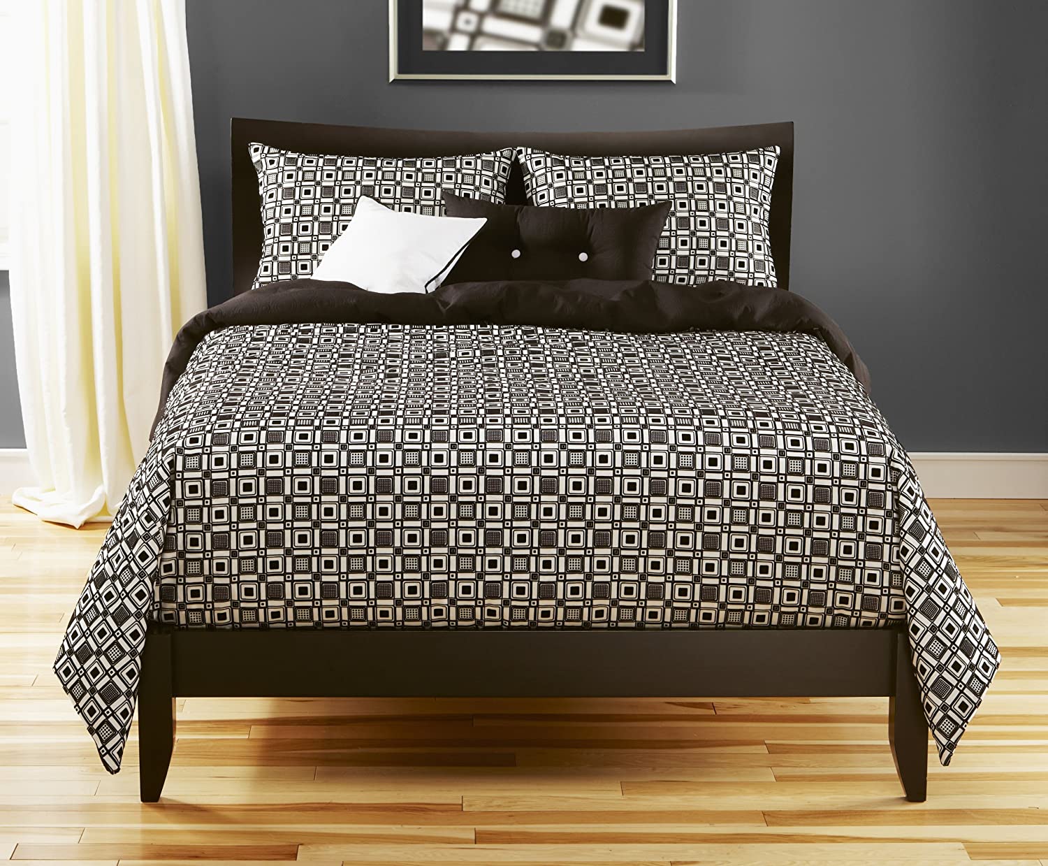 Price:$304.00 Square Root 5-Piece Duvet Set, Twin : Home & Kitchen