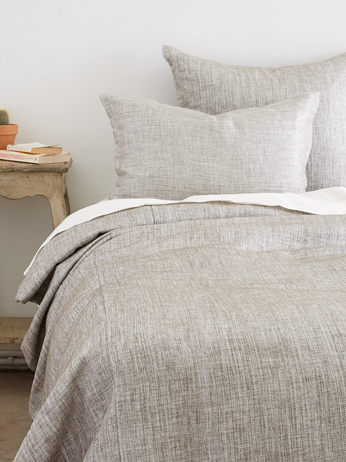 Price:$180.38 Home Sabine Duvet Cover Set, Queen, Gray : Home & Kitchen