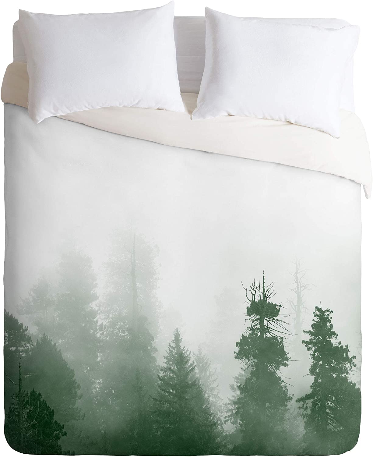 Price:$129.00 70329-dvwset Nature Magik Green Forest Adventure Duvet Set with Pillowcase(s), Twin/XL, Green : Home & Kitchen