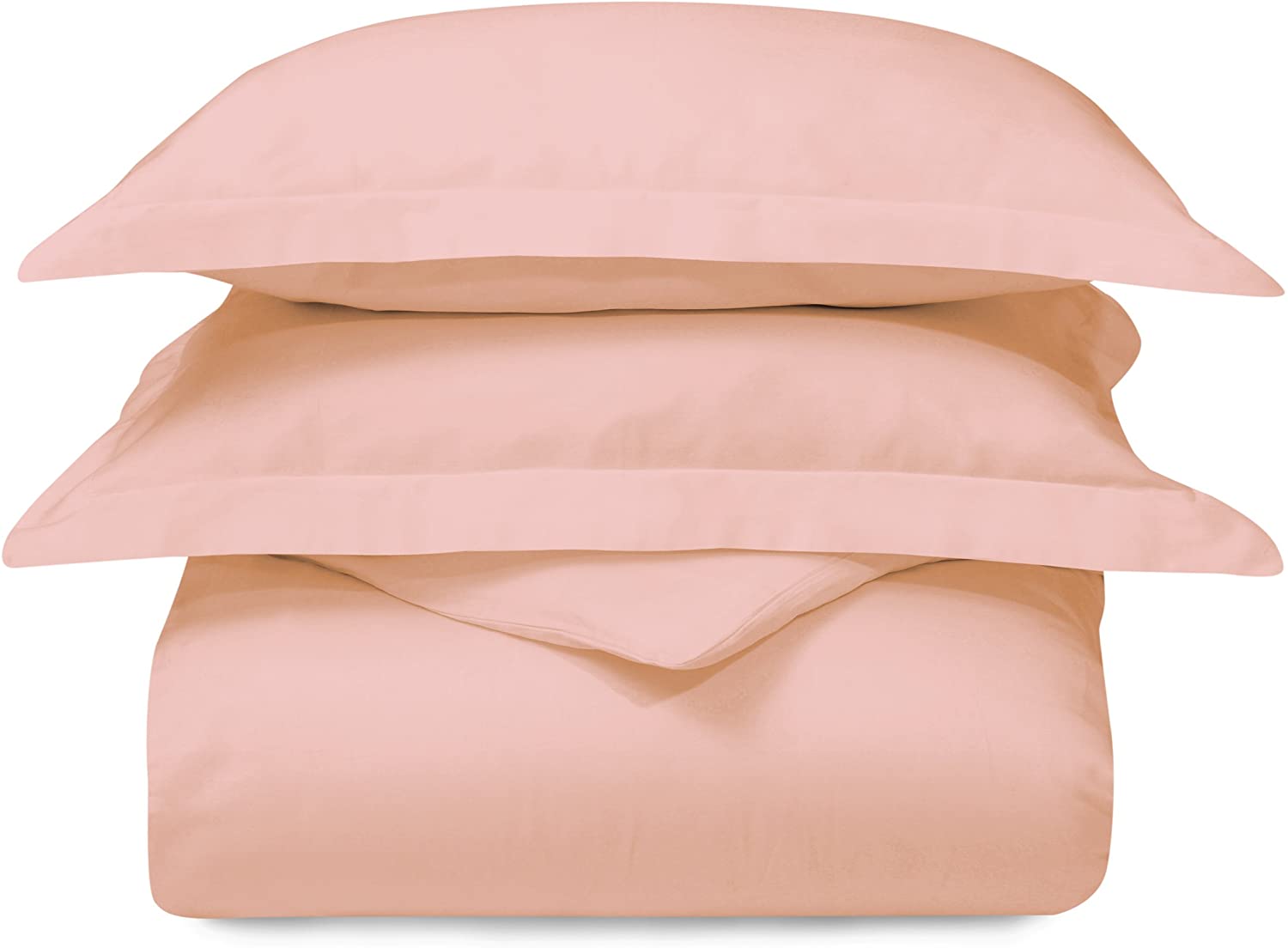 Price:$43.99 Duvet Cover Set, Twin/Twin XL, Peach, 2 Piece : Home & Kitchen